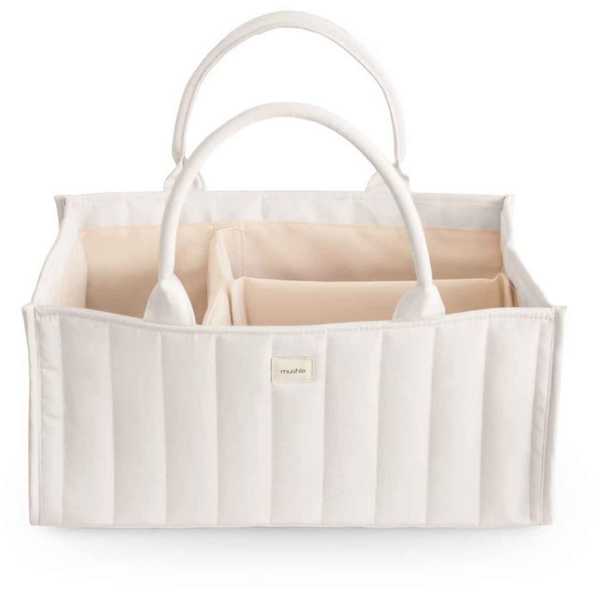 Mushie Ivory Mushie Diaper Caddy - Ivory