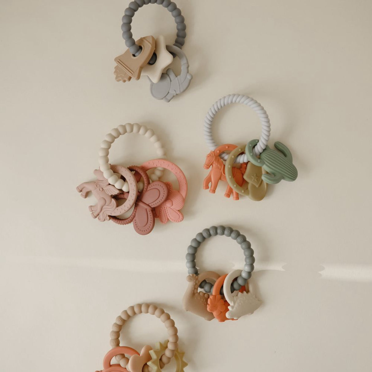 Mushie Fairy Mushie Fe Teething Ring