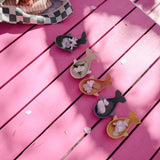 Mushie Retro Mushie Whale Bath Stackers - Retro