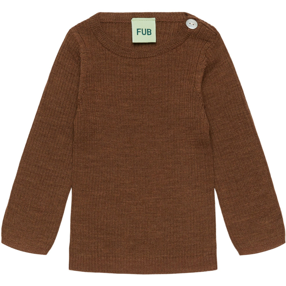 FUB Hazel Melange Baby Rib Blus
