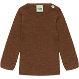 FUB Hazel Melange Baby Rib Blus