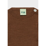 FUB Hazel Melange Baby Rib Blus