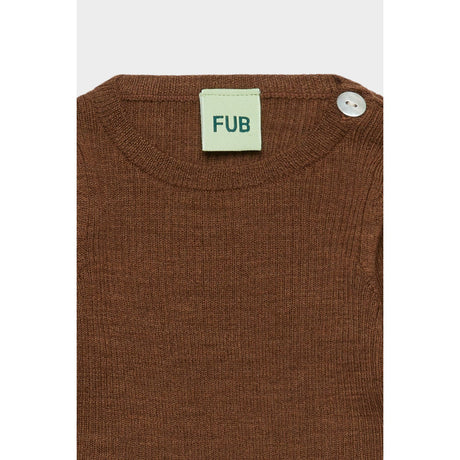 FUB Hazel Melange Baby Rib Blus