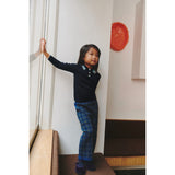 FUB Deep Indigo Felted Byxor