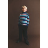FUB Dark Navy Felted Byxor