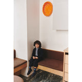 FUB Dark Navy Felted Byxor