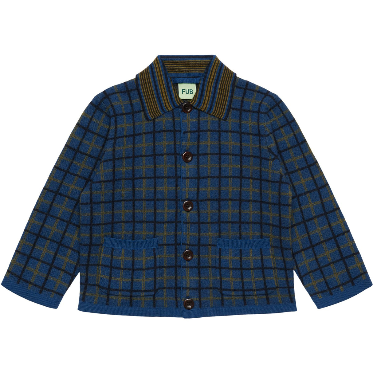 FUB Deep Indigo Felted Jacka