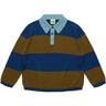 FUB Deep Indigo/Moss Striped Pikétröja