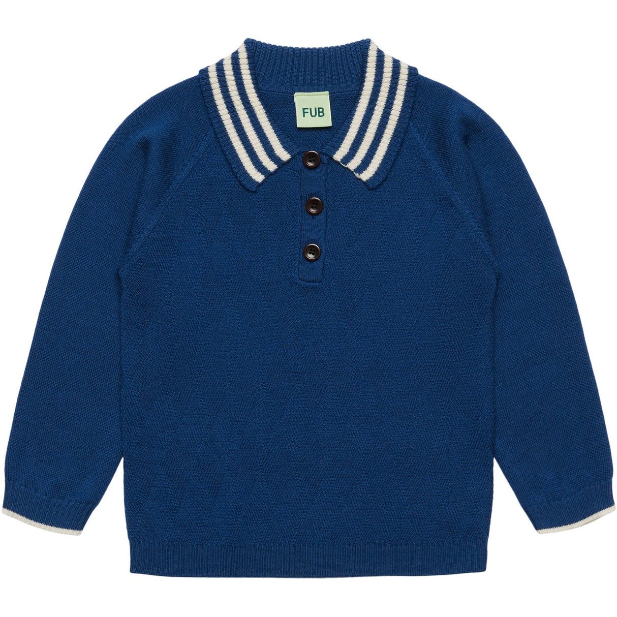 FUB Deep Indigo Harlekin Pikétröja