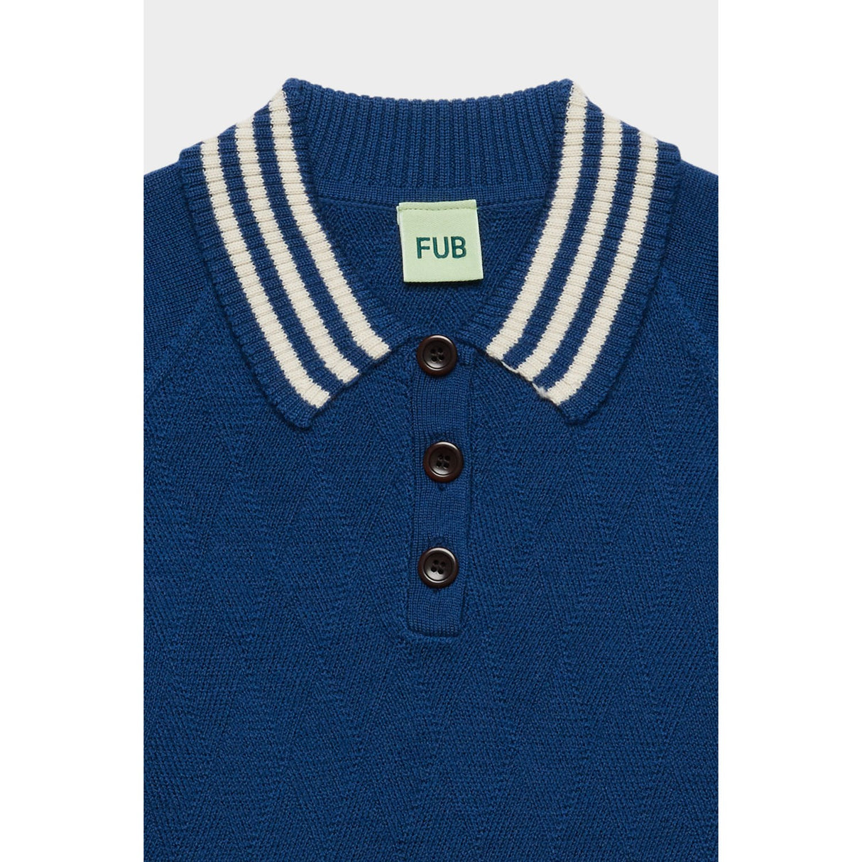 FUB Deep Indigo Harlekin Pikétröja