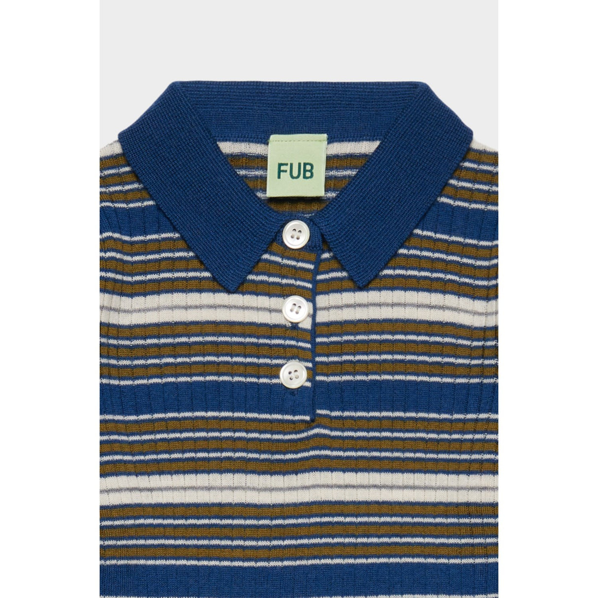 FUB Deep Indigo Rib Pikétröja
