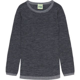 FUB Steel/Dark Navy Rib Blus