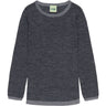 FUB Steel/Dark Navy Rib Blus