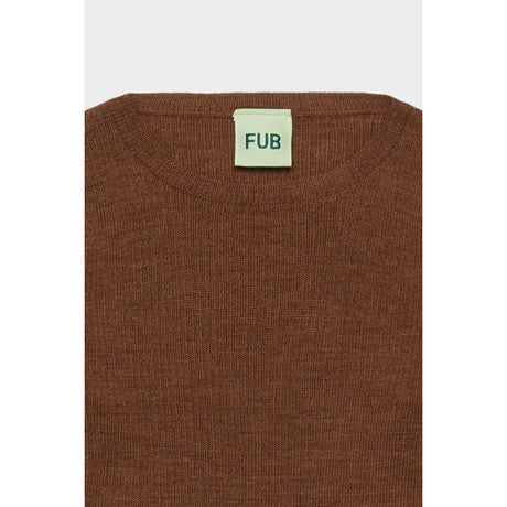FUB Hazel Melange Rib Blus