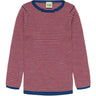 FUB Ecru/Classic Red/Deep Indigo Rib Blus