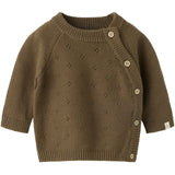 Lil'Atelier Teak Nbnlaguna Ls Omlott Stickad Lil