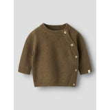 Lil'Atelier Teak Nbnlaguna Ls Omlott Stickad Lil