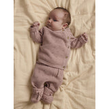 Lil'Atelier Adobe Rose Nbnlaguna Ls Omlott Stickad Lil