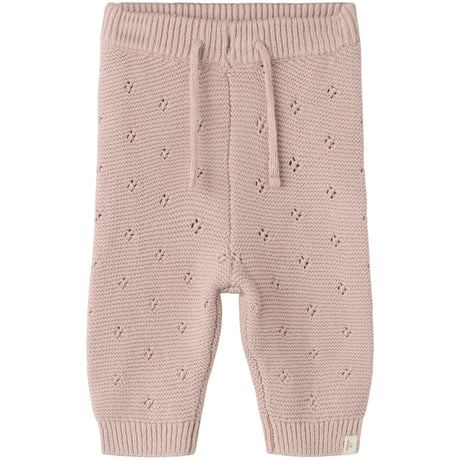Lil'Atelier Adobe Rose Nbnlaguna Stickad Byxor Lil