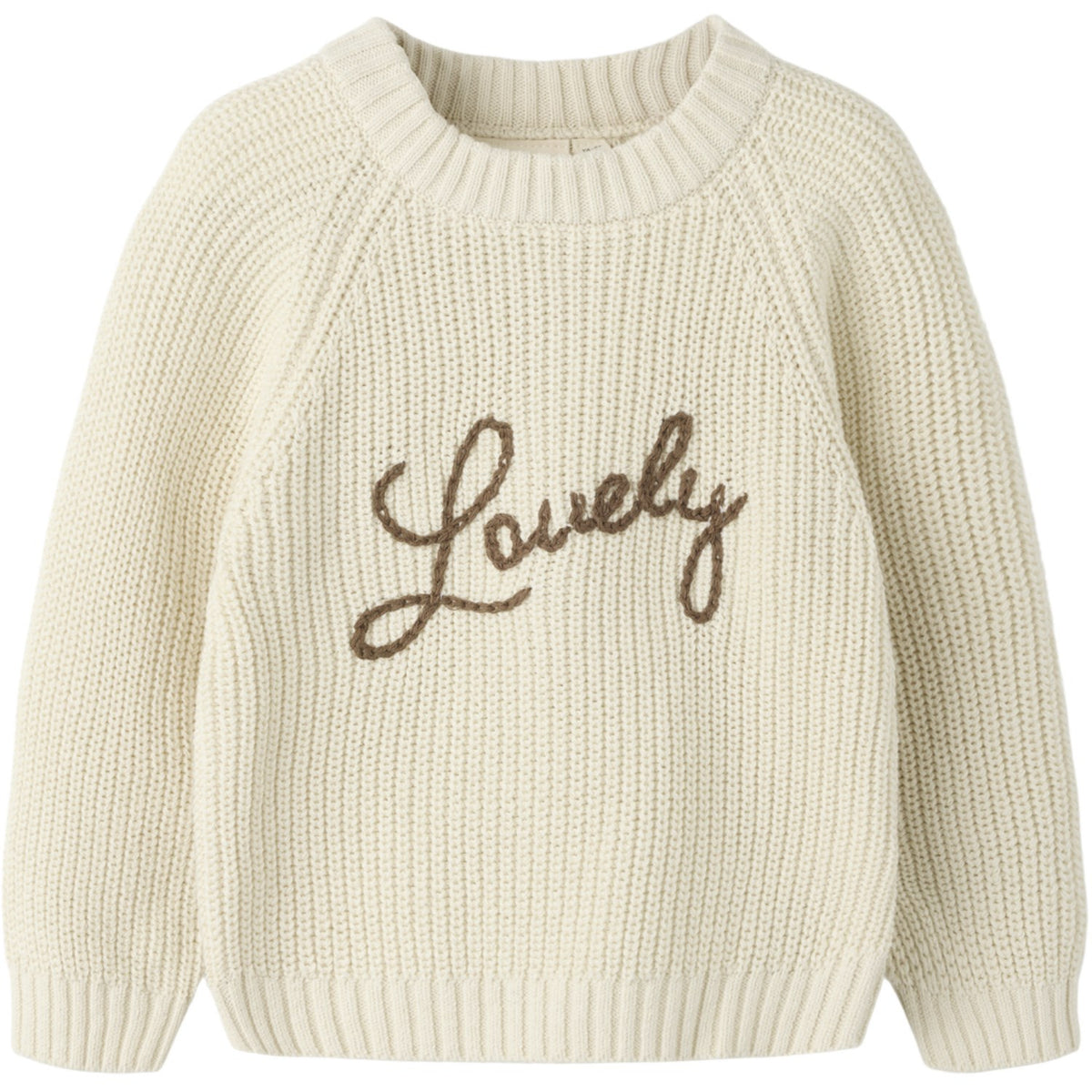 Lil'Atelier Turtledove Lovely Nmfemlen Emb Stickad Lil