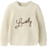 Lil'Atelier Turtledove Lovely Nmfemlen Emb Stickad Lil