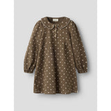 Lil'Atelier Teak Nmfhulla Ls Loose Klänning Lil