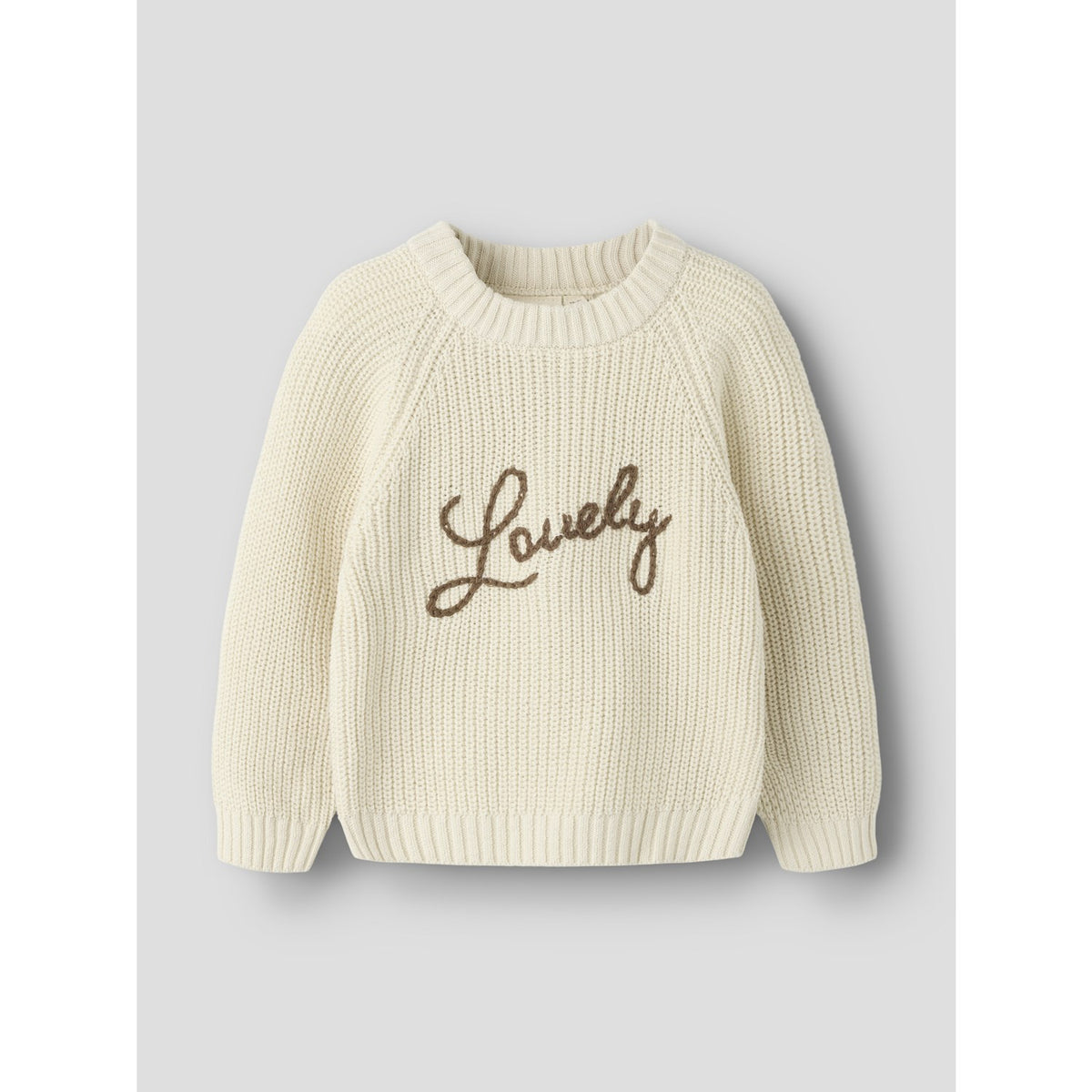 Lil'Atelier Turtledove Lovely Nmfemlen Emb Stickad Lil