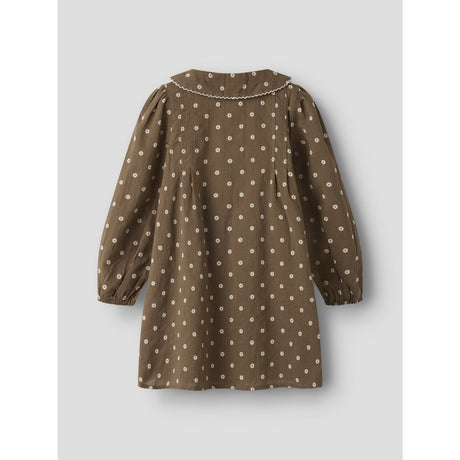Lil'Atelier Teak Nmfhulla Ls Loose Klänning Lil