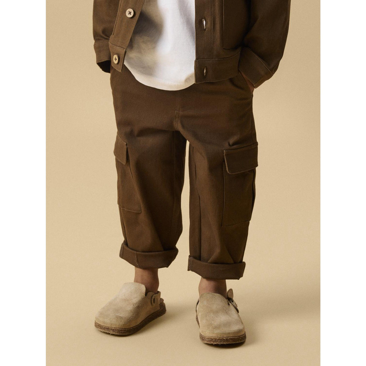 Lil'Atelier Teak Nmmrepa Cargo Twi Byxor 6004-Rp Lil