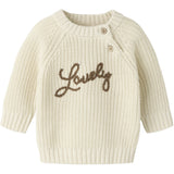 Lil'Atelier Turtledove Lovely Nbfemlen Emb Ls Stickad Lil