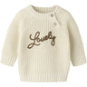 Lil'Atelier Turtledove Lovely Nbfemlen Emb Ls Stickad Lil