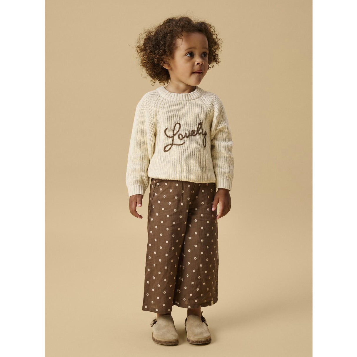 Lil'Atelier Teak Nmfhulla Wide Byxor Lil