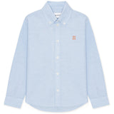 Les Deux Kids Light Blue Core Contrast Oxford Skjorta Kids