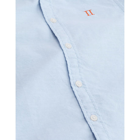 Les Deux Kids Light Blue Core Contrast Oxford Skjorta Kids