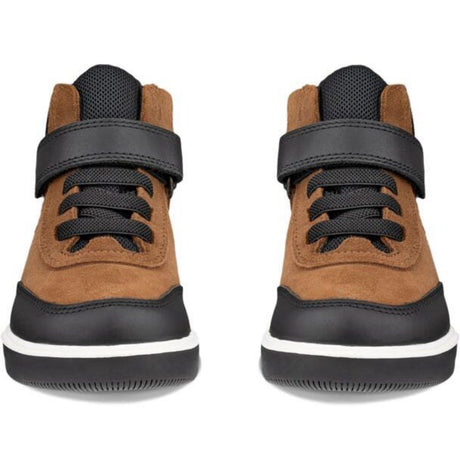 Ecco Black/Camel/Black Street Court K H Sneaker