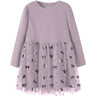 Name It Mauve Shadows Nmfrosally Ls Klänning