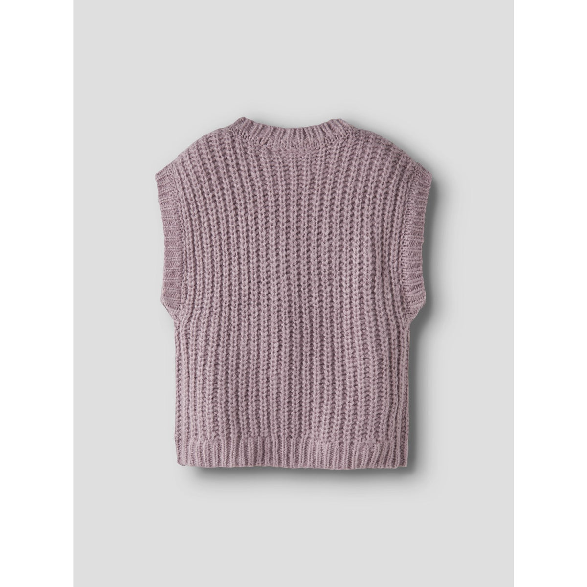 Name It Mauve Shadows Nmfrina Stickad Väst