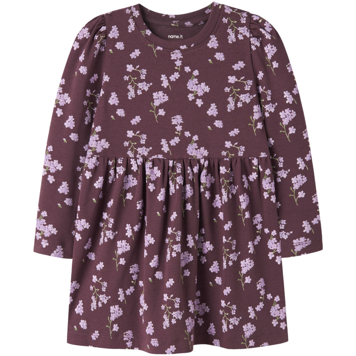Name It Catawba Grape Nmfraffi Ls Xsl Klänning