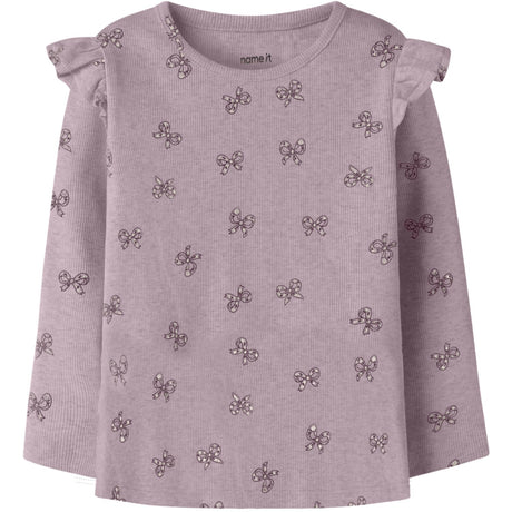 Name It Mauve Shadows Nmfrulies Ls Topp