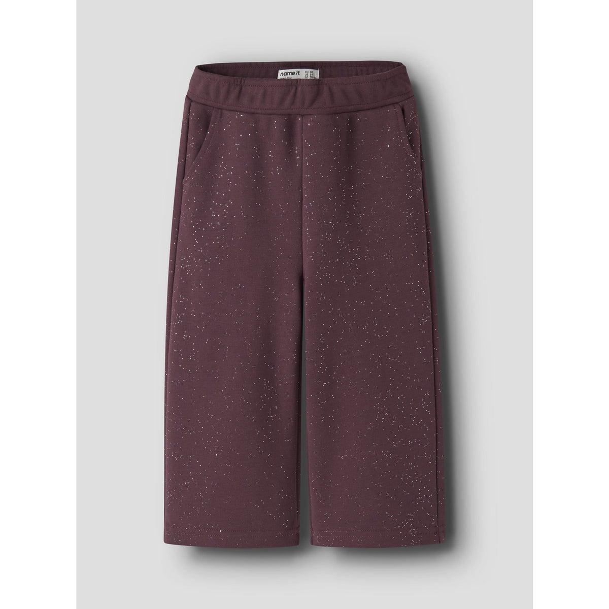 Name It Catawba Grape Nmfrilono Wide Sweat Byxor