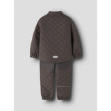 Name It Seal Brown Nmnchilly Quilt Sett Fo Noos