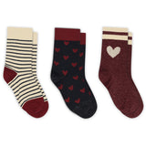 Mp Danmark Karanda Red Maja Strumpor 3-Pack
