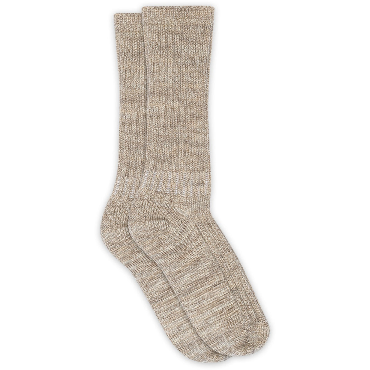 Mp Danmark Light Brown Melange Quinn Strumpor