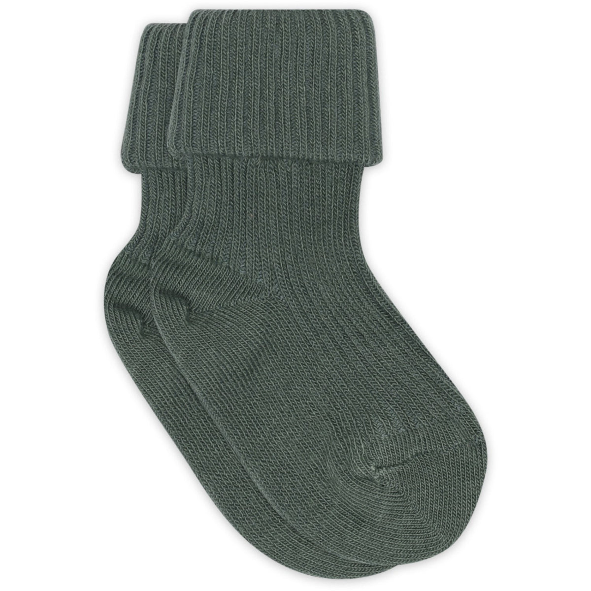 Mp Danmark Dark Forest Bomull Rib Baby Strumpor