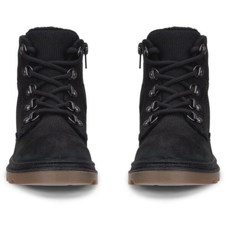 Ecco Black Grainer K Lace Up Stövlar