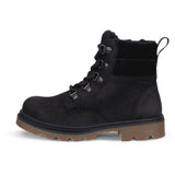 Ecco Black Grainer K Lace Up Stövlar