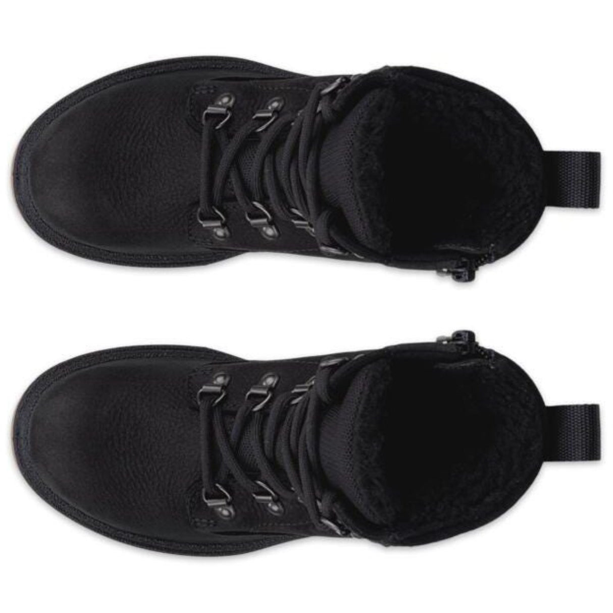 Ecco Black Grainer K Lace Up Stövlar