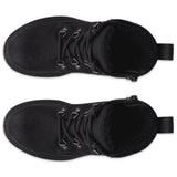Ecco Black Grainer K Lace Up Stövlar