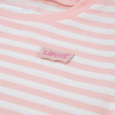 Levi's Powder Pink Stripe Ls Tee