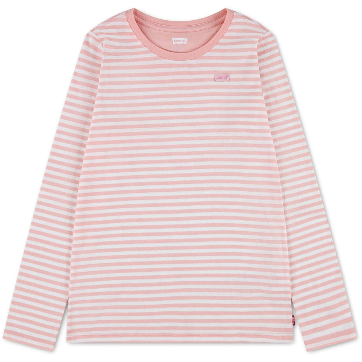 Levi's Powder Pink Stripe Ls Tee